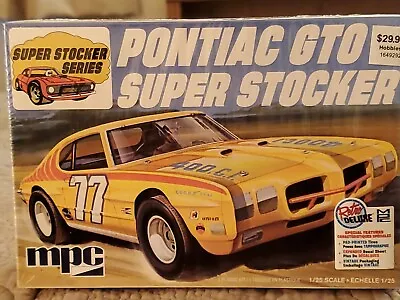 1/25 Scale Pontiac GTO Super Stocker Model Kit Sealed • $24