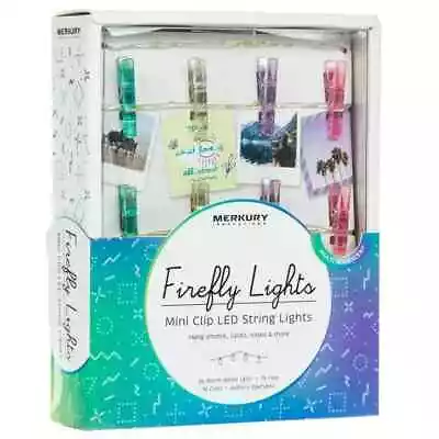 Merkury Innovations Firefly Lights Mini Clip LED String Lights NIB • $2.25