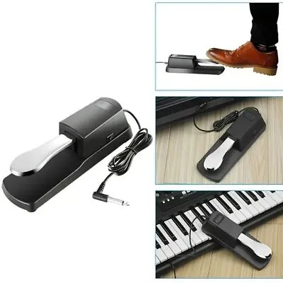 Metal Pedal Electric Piano Keyboard Sound Delay Pedal  For Yamaha Roland • $24.17