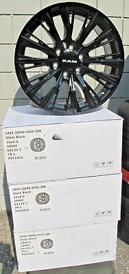 20  New 1500 Ram 6 Lug Gloss Black Wheels Rims Set Of 4 Ca93 • $1049.99