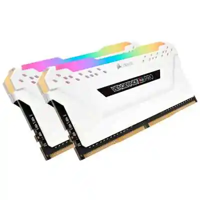 Corsair Vengeance RGB Pro 32GB White (2 X 16GB) DIMM (DDR4-3200) • $109