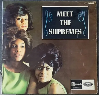 Meet The Supremes - EX/VG Vinyl LP Record UK Press 1964 Stateside Mono • $24.87