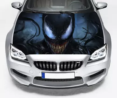 Venom Hood Wrap Spiderman Sticker Vinyl Decal Kit  Car Truck SUV Graphics • $88.20