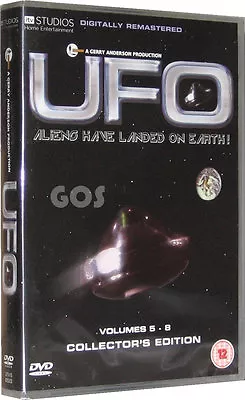 UFO Gerry Anderson 70s Science Fiction 5 To 8 DVD • £29.95