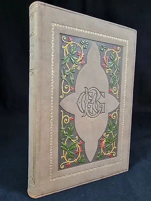 £250 • Buy 1923 The Poetical Works Of Lord Byron STUNNING FINE BINDING CALF Gilt FLORAL