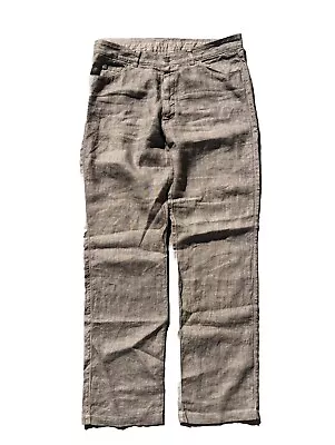 CP Company Mens Pants Trousers 36x34 Chinos Linen Flax CP 52 Italy • $40