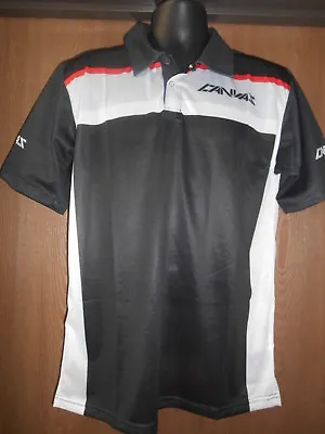 Motocross Motorsports Black Pit Shirt Collar Shortsleeves Lightweight Medium Tw • $16
