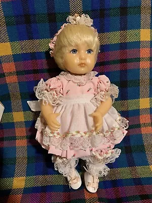  Cherish Me Baby  Marie Osmond Fine Porcelain  Toddler  Collector Doll NIB VTG • $50