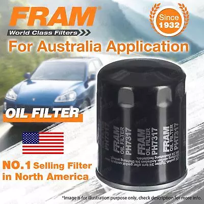 Fram Oil Filter For Mitsubishi COLT RG RZ 4Cyl Z21 Z22 Z23 Z24A W Z25A Ref Z411 • $19.76