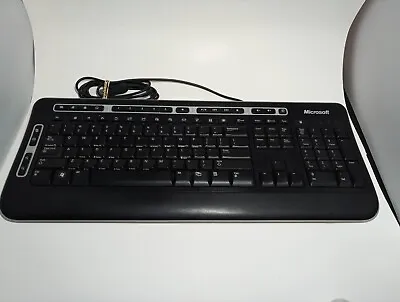 Microsoft Digital Media Keyboard 3000 -Wired USB Model 1343 Elevate Your PC • $18.99