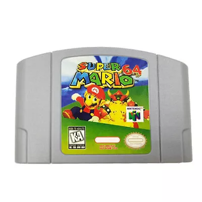 Super Mario 64 Game Cartridge Console Card For Nintendo N64 US Version • $19.49