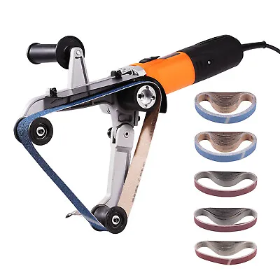 VEVOR Pipe Tube Polisher Sander 1000W 6 Variable Speeds With 50PCS Sanding Belts • $114.99