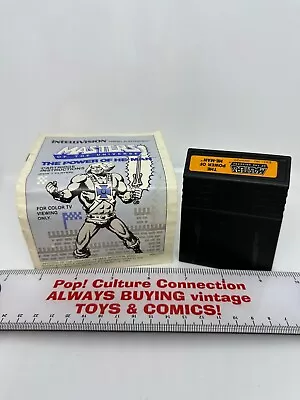 1983 Intellivision Masters Of The Universe The Power Of He-Man Game Inv-1118 • $34.95