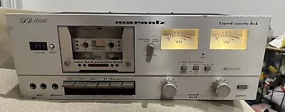 Vintage Marantz SD1000 2-Head Dolby Cassette Player Deck • $300