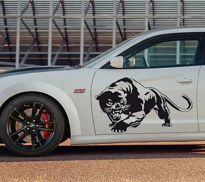 Panther Car Decal Premium Vinyl Removable Rear Bed Side Sticker Universal Fit • $70.99