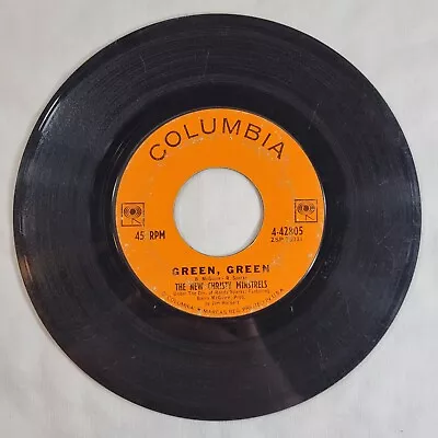 The New Christy Minstrels Green Green 45 RPM Record Single Banjo Vintage Vinyl • $2.45