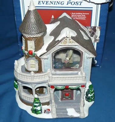 Norman Rockwell Saturday Evening Post Freedom From Fear Christmas Village House • $22.97