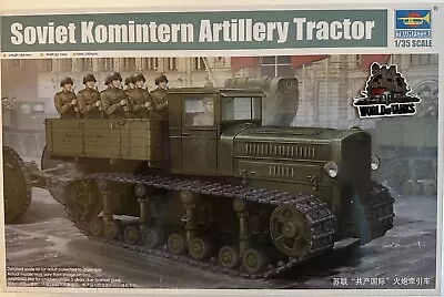 Trumpeter 05540 Soviet Komintern Artillery Tractor 1/35 • $27