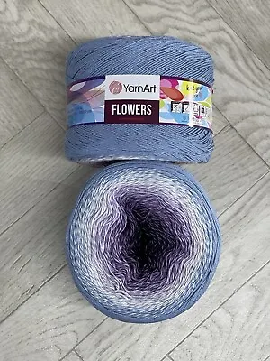 £5.51 • Buy Yarn Art Flowers - Knitting/Crochet Yarn Wool - 2 X 250g Cakes C. 264