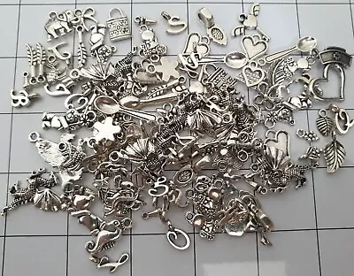 £1 • Buy 1p FREEPOST Auction -15 RANDOM Mix TIBETAN Charms -100+ Designs-Jewellery Making