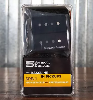 Seymour Duncan SPB-1 Vintage P-Bass 4 String Pickup Set Black • $99