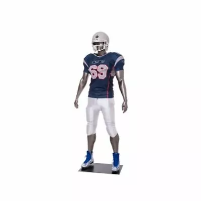 Male Football Player Mannequin - Muscular Male Full Body Sports Mannequin • $415