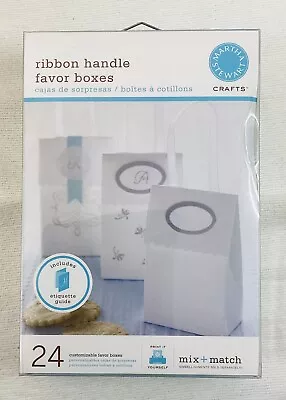 Martha Stewart Crafts Ribbon Handle Favor Boxes 24 Customizable New • $0.95