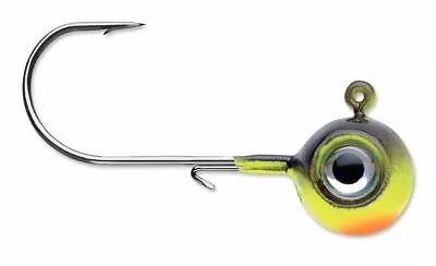 VMC NME Neon Moon Eye Jig 1/4 Oz - Redtail Chub - Pack Of 4 Jig Heads • $5.19