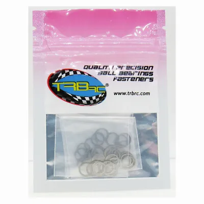 TRB RC M6x8mm Dia. Steel Shim Pack 10ea 0.1 0.2 0.3 0.5mm Width • $9.89