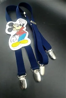 Vintage Disney Kids Mickey & Minnie Mouse Children's Adjustable Suspenders - USA • $20