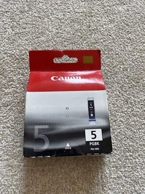 £4.90 • Buy Genuine Original Unused & Sealed Canon PGI - 5 BK PGI-5 Ink Cartridge Black PGBK