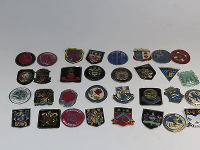  ESSO FOIL FOOTBALL CLUB BADGES 1970s Unused Selection Available NOT A PIN BADGE • £1.99