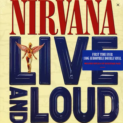 Nirvana Live And Loud Vinyl 2 LP NEW Sealed • $94.99