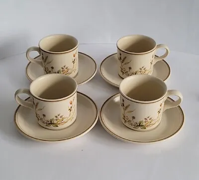 Marks & Spencer Harvest Design Set Of Four Replacement Cups & Saucers M&S • £12.99