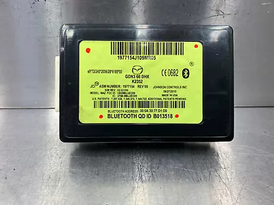 2011 Mazda 3 6 Bluetooth Control Module Ecu Gdn366dhx • $111.95