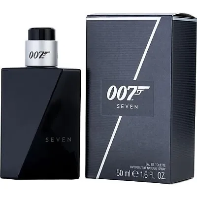007 SEVEN By JAMES BOND For Men 1.6 Oz 50 Ml Eau De Toilette Spray NEW IN BOX • $17.95
