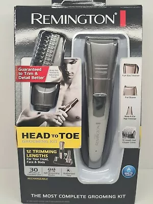 REMINGTON Head To Toe GROOMING KIT Nose Ear Hair Body Precision Trimmer New! • $35.99