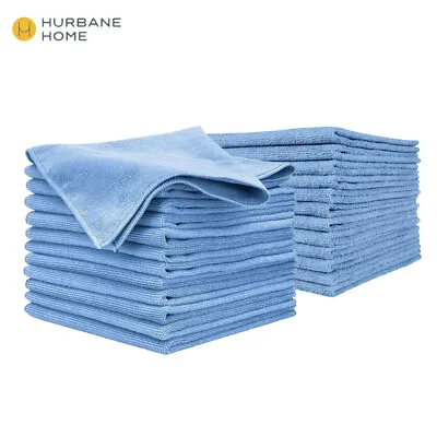 A Grade HURBEN 24 Pack 16x16 Inches Soft Microfiber Cleaning Towel Lint-Free • $21.65