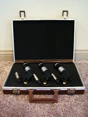 3 Vintage 1990's Shure 545L Dynamic Cardioid Microphones W Extras SM57 545 # 2 • $365