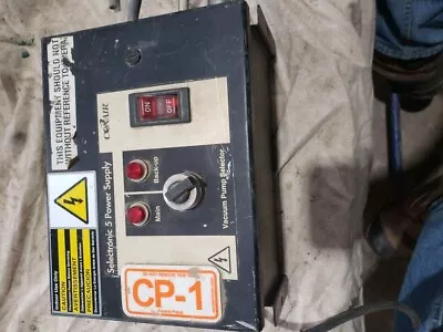 $75 • Buy ConAir 1073540101 Selectronic 5 Power Supply Vacuum Pump Selector