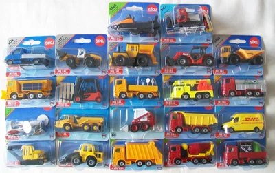 £6.99 • Buy SIKU Blister Carded MINIATURE COMMERCIAL / CONSTRUCTION / INDUSTRIAL VEHICLES