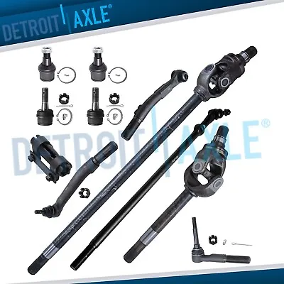 11pc Front Axle Shafts Suspension Kit For 4x4 Dana 60 2005-2014 Ford F-250 F-350 • $501.45