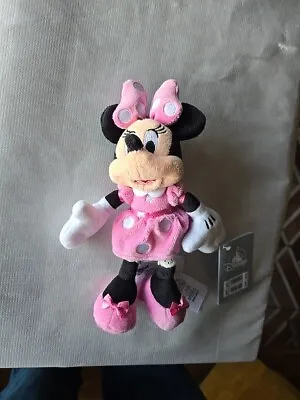 Disney Store Minnie Mouse Small Pink Soft Toy • £12