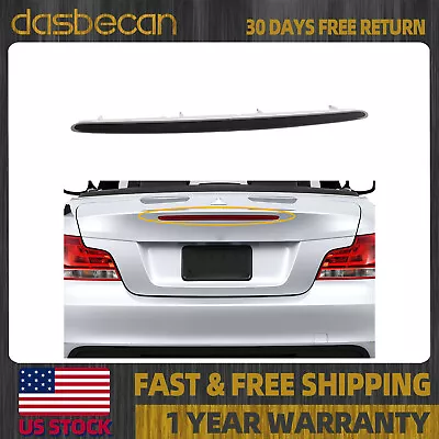$28.89 • Buy For 2007-2013 BMW 128i 135 M E82 E88 Black High Mount Stop 3rd Brake Tail Light