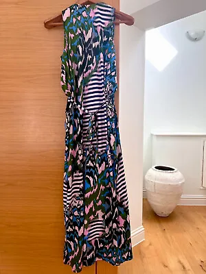 £46.50 • Buy Mathew Williamson NEW Summer Maxi Dress Multicolored , Full Skirt , Size 10