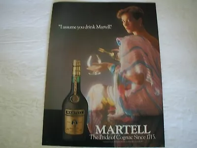 1985 Martell Cognac Playboy The Top Twelve Wall Art 2 Side Vintage Print Ad 37 • $4.67