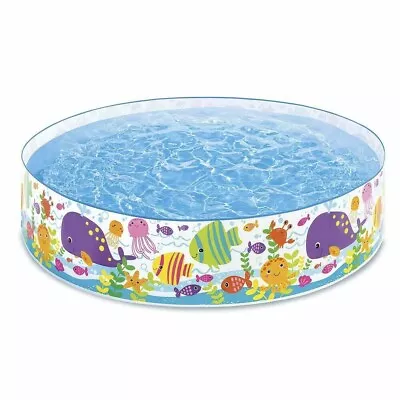 Intex Ocean Play Paddling Pool Snapset Pools Kids Garden Summer Childrens 6ft • £19.99