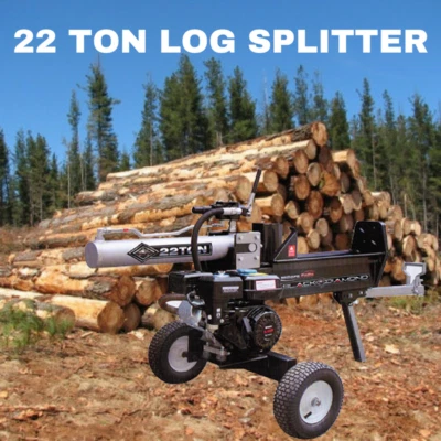 $1438.80 • Buy Log Splitter 22 Ton Black Diamond 6.5 HP Petrol