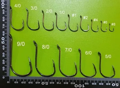 SELECT DFS QUALITY Octopus BEAK Suicide Fishing Hooks Sizes #8 To 9/0  • $14.30