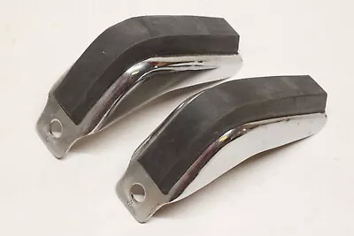 NOS 1973 Chevrolet Chevelle Accessory Chrome Rear Bumper Guard Pair LH RH Parts • $0.99